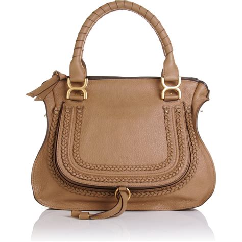 chloe marcie large nut|Chloé Luxury Designer Marcie Bags .